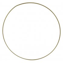 Gouden ring, rond, 40cm