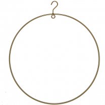 Ijzeren ring, goud,  30cm