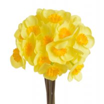 Kunstbloemen Narcissenboeket geel, 40cm