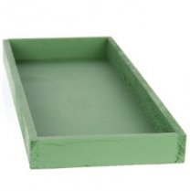 tray eden groen rechthoekig L60 x D20x H3 cm