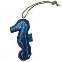 Zeepaardje blauw, 9cm
