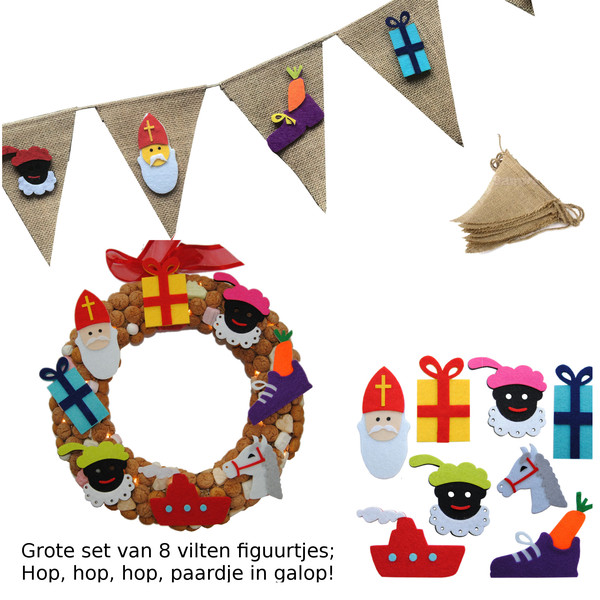 Spreek uit Gezondheid slaaf Shop nu Sinterklaas decoratie bij KransMaken.nl
